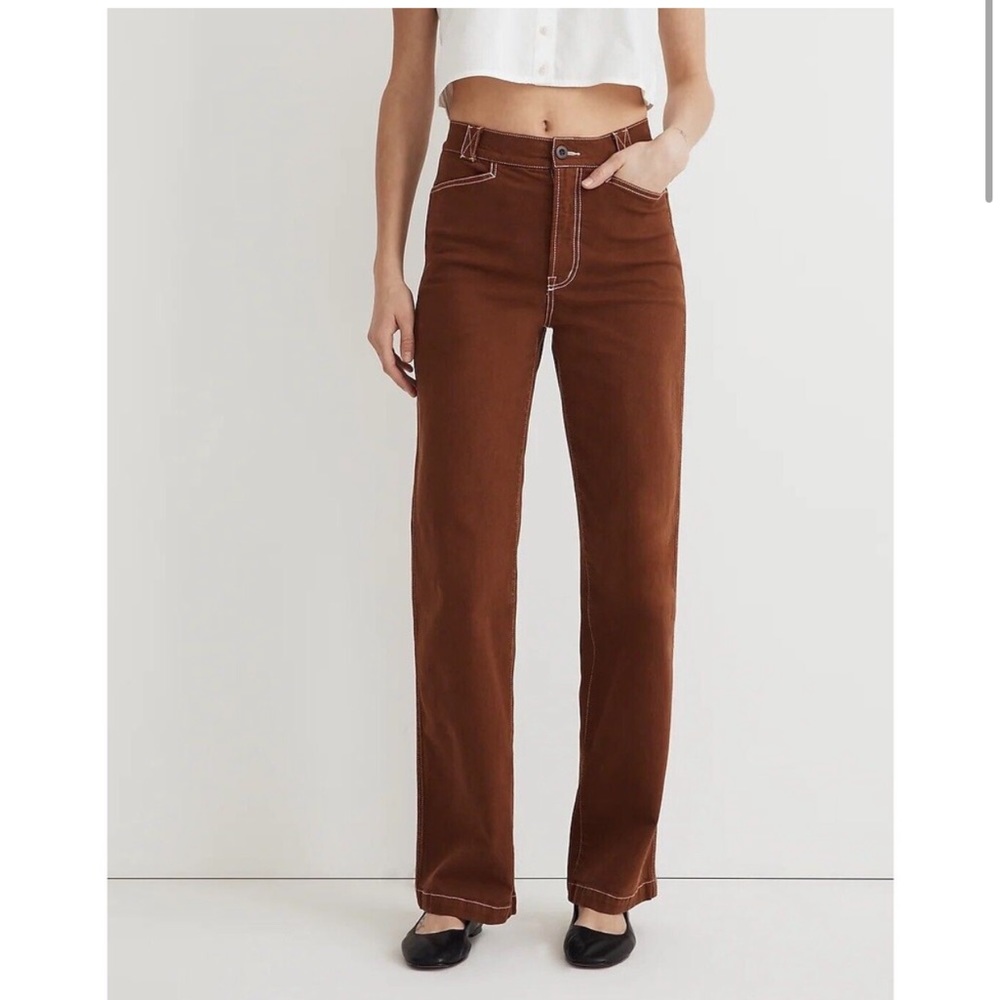 Emmett Wide Leg Pants: Garment-Dyed Edition NWT Sz W30